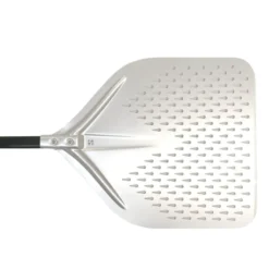 Pizzaschaufel perforiert 40x42cm, (L)1925 mm