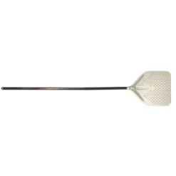 Pizzaschaufel perforiert 40x42cm, (L)1925 mm
