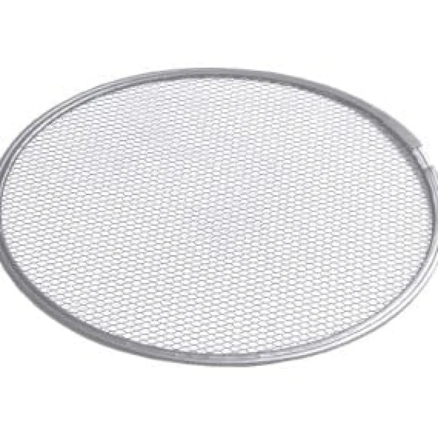 Pizza Screen/Gitter aus Aluminium- Streckgewebe, Durchmesser: 50 cm