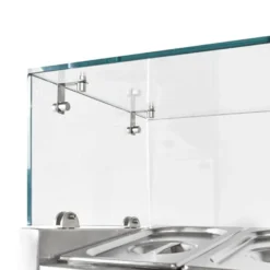 Pizzatisch ECO 2/7 mit Kühlaufsatz 10 x GN 1/4