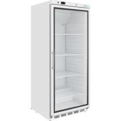 Polar C-Serie Lagerkühlschrank 600 Liter mit Glastür, weiß