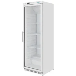 Polar C-Serie Lagerkühlschrank 400 Liter mit Glastür, weiß