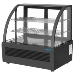 Polar C-Serie Tischkühlvitrine 100 Liter schwarz