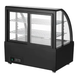 Polar C-Serie Tischkühlvitrine 100 Liter schwarz