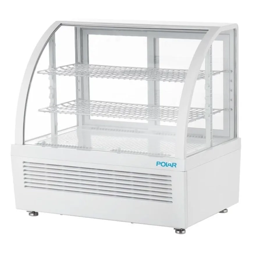 Polar C-Serie Tischkühlvitrine 100 Liter weiß