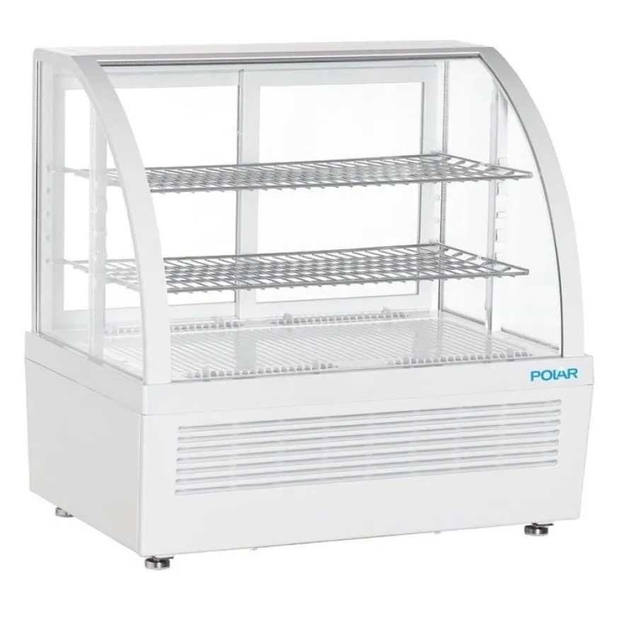 Polar C-Serie Tischkühlvitrine 100 Liter weiß