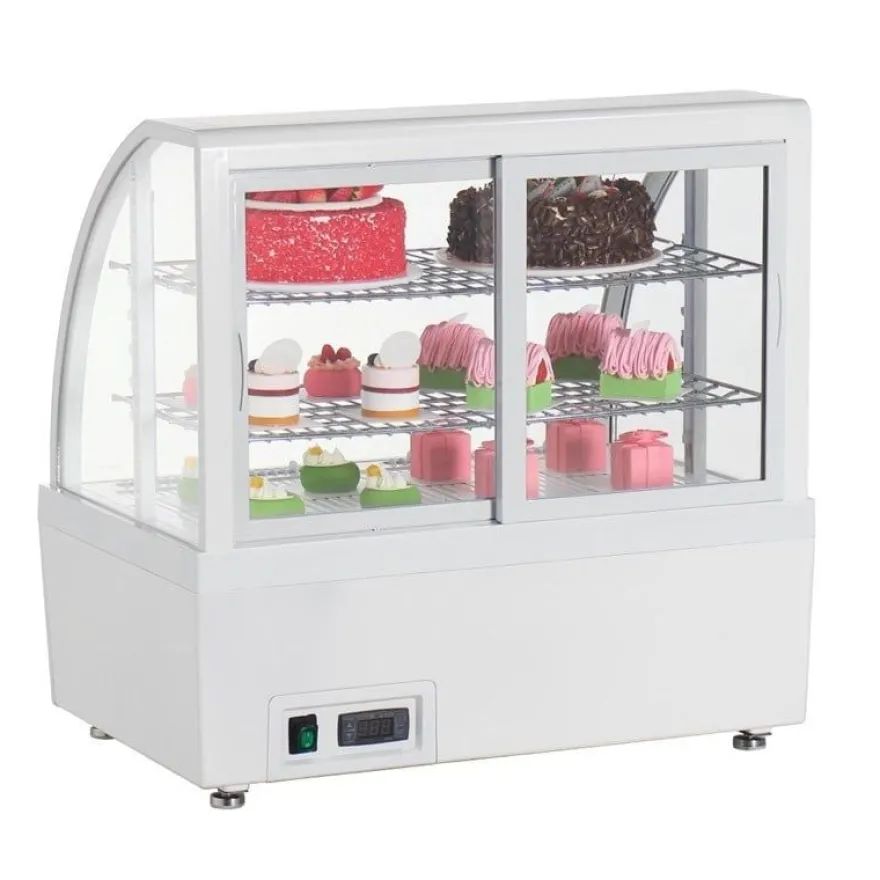 Polar C-Serie Tischkühlvitrine 100 Liter weiß