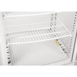 Polar C-Serie Tischkühlvitrine 86 Liter mit gebogener Tür, weiß