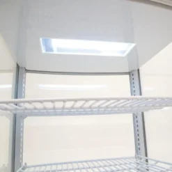 Polar C-Serie Tischkühlvitrine 86 Liter mit gebogener Tür, weiß