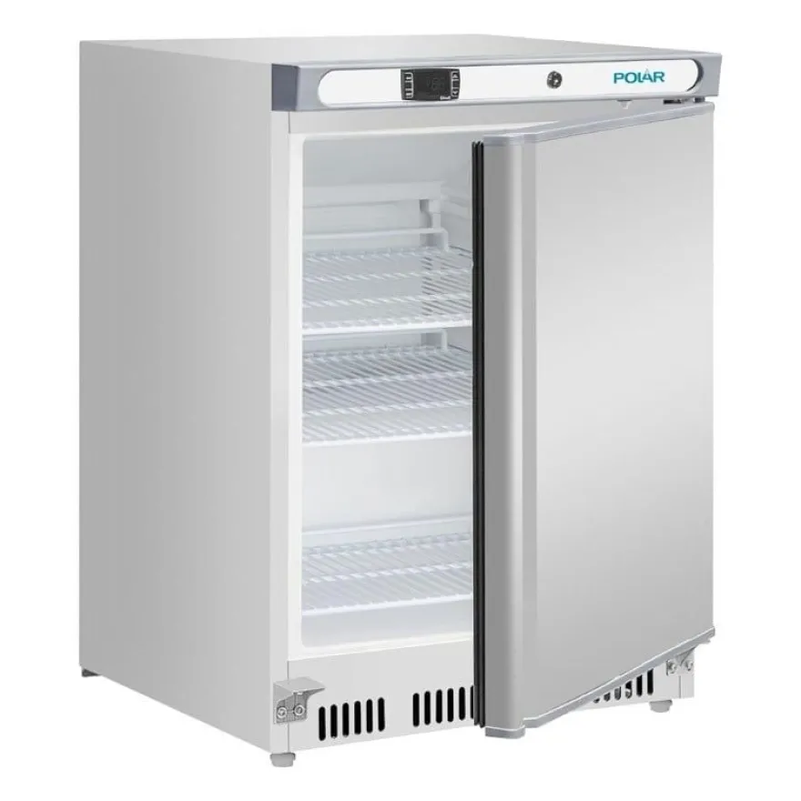 Polar C-Serie Untertisch-Lagerkühlschrank 150 Liter, Edelstahl