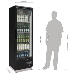 Polar G-Serie Barkühlschrank hoch 1-türig