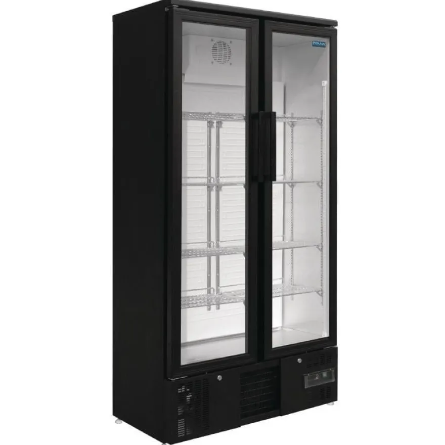 Polar G-Serie Barkühlschrank hoch 2-türig mit Klapptüren