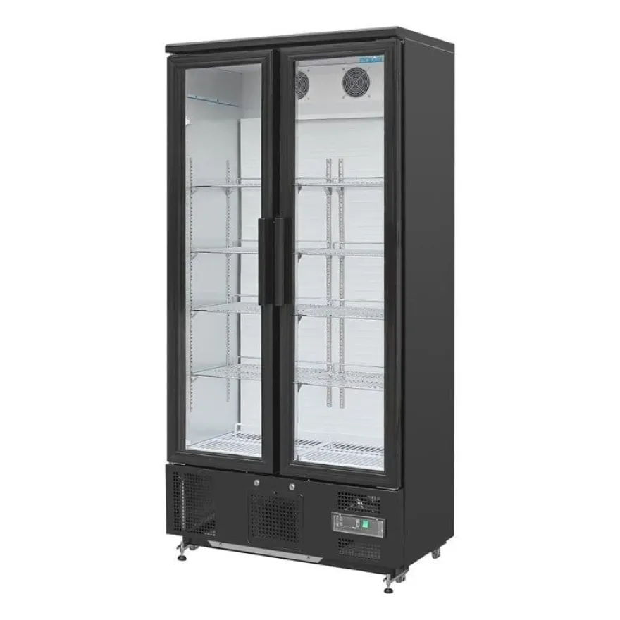 Polar G-Serie Barkühlschrank hoch 2-türig mit Klapptüren