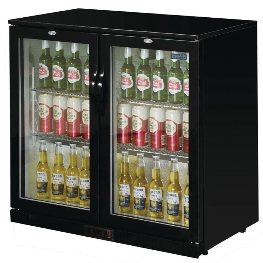 Polar G-Serie Barkühlschrank mit 2 Klapptüren 208 Liter