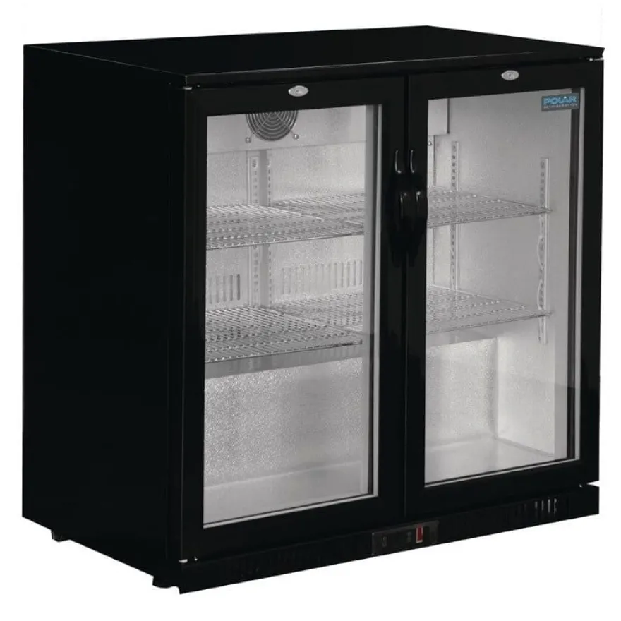 Polar G-Serie Barkühlschrank mit 2 Klapptüren 208 Liter