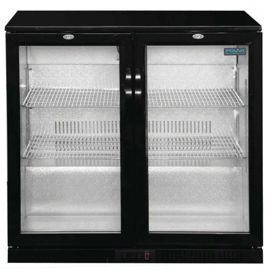 Polar G-Serie Barkühlschrank mit 2 Klapptüren 208 Liter