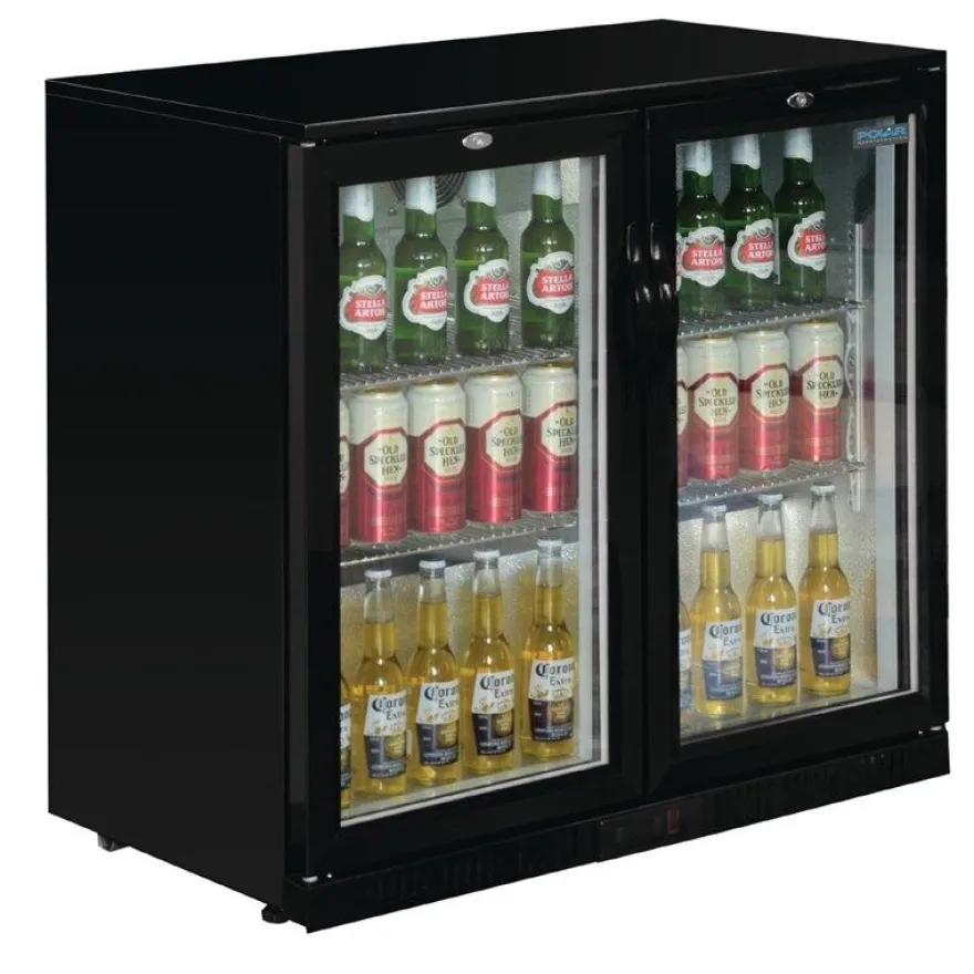 Polar G-Serie Barkühlschrank mit 2 Klapptüren 208 Liter