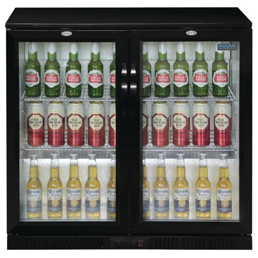 Polar G-Serie Barkühlschrank mit 2 Klapptüren 208 Liter