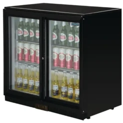 Polar G-Serie Barkühlschrank mit 2 Schiebetüren 208 Liter