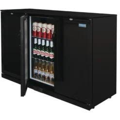 Polar G-Serie Barkühlschrank mit 3 verdeckten Klapptüren 330 Liter