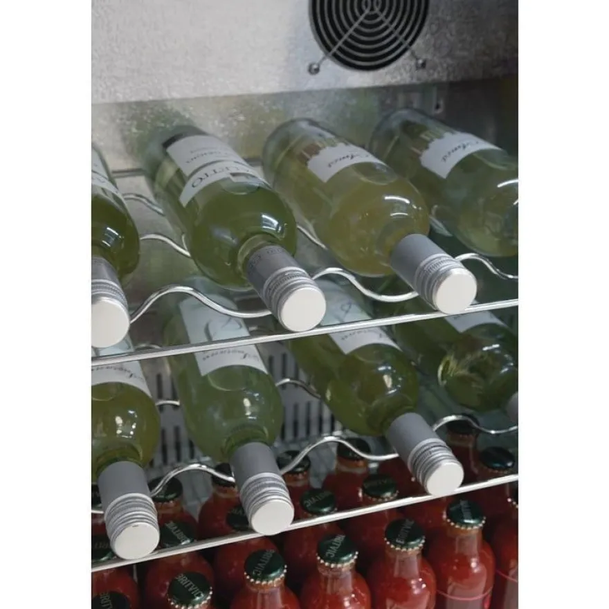 Polar G-Serie Barkühlschrank mit 3 Klapptüren 330 Liter