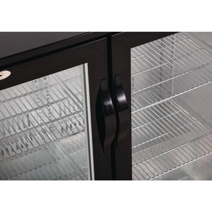 Polar G-Serie Barkühlschrank mit 3 Klapptüren 330 Liter