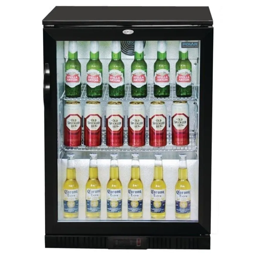 Polar G-Serie Barkühlschrank mit Klapptür 138 Liter