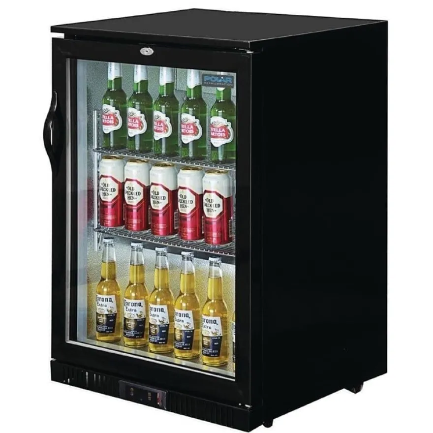 Polar G-Serie Barkühlschrank mit Klapptür 138 Liter