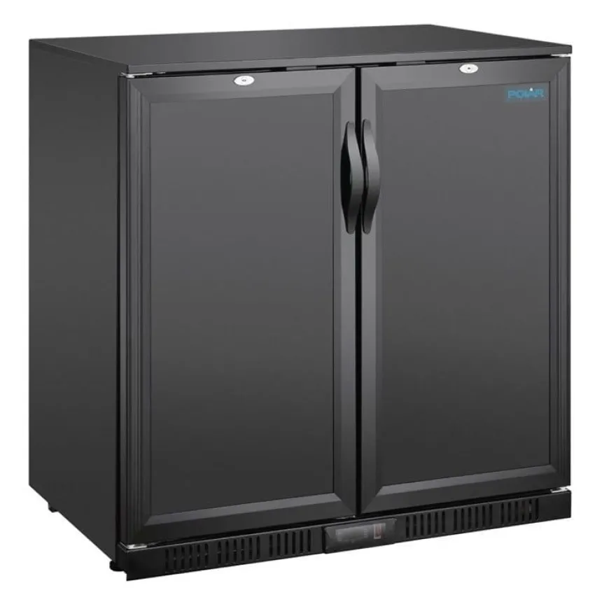 Polar G-Serie Barkühlschrank mit zwei Türen 198L