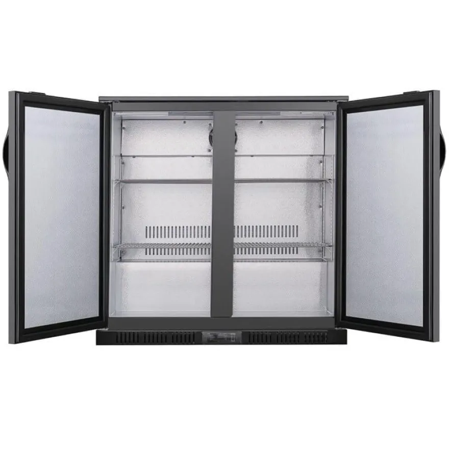 Polar G-Serie Barkühlschrank mit zwei Türen 198L
