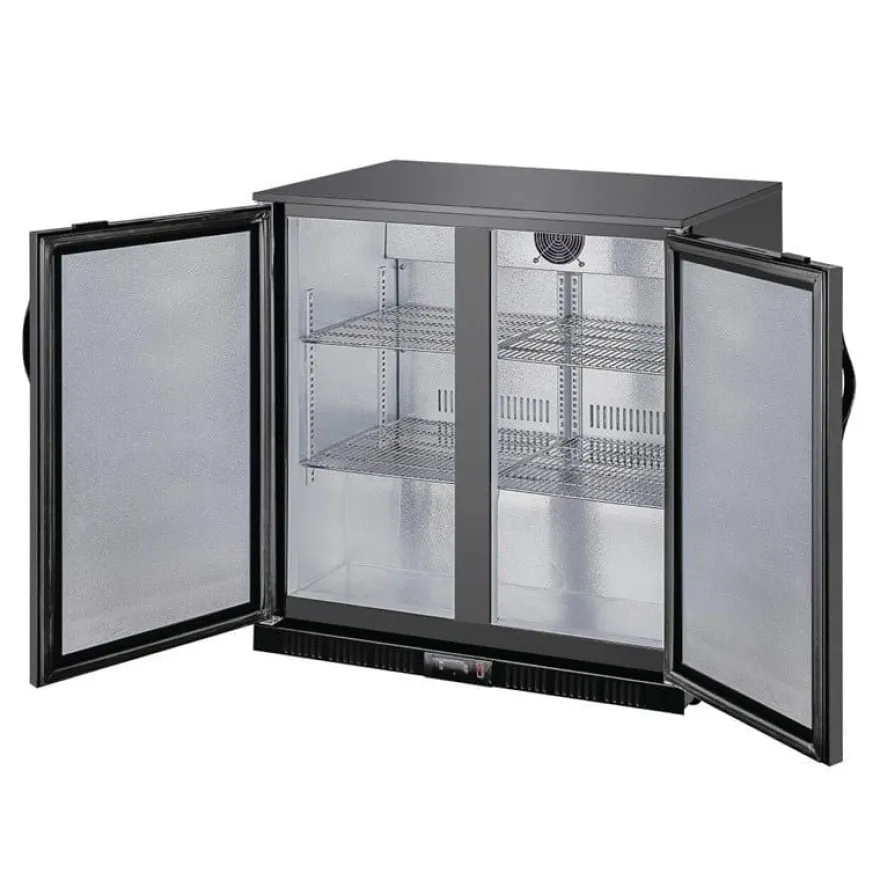 Polar G-Serie Barkühlschrank mit zwei Türen 198L
