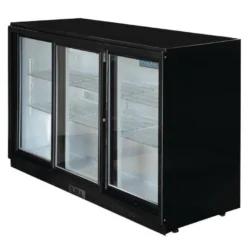Polar G-Serie Barkühlschrank mit 3 Schiebetüren 330 Liter