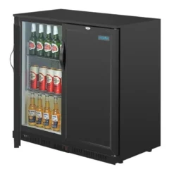 Polar G-Serie Barkühlschrank mit 2 verdeckten Klapptüren 208 Liter