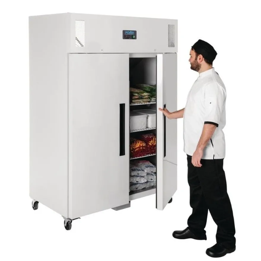 Polar G-Serie Gastro Gefrierschrank 1200 Liter 2-türig weiß