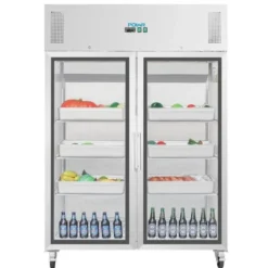 Polar G-Serie Gastro Kühlschrank 2-türig 1200 Liter mit Glastür