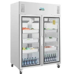 Polar G-Serie Gastro Kühlschrank 2-türig 1200 Liter mit Glastür