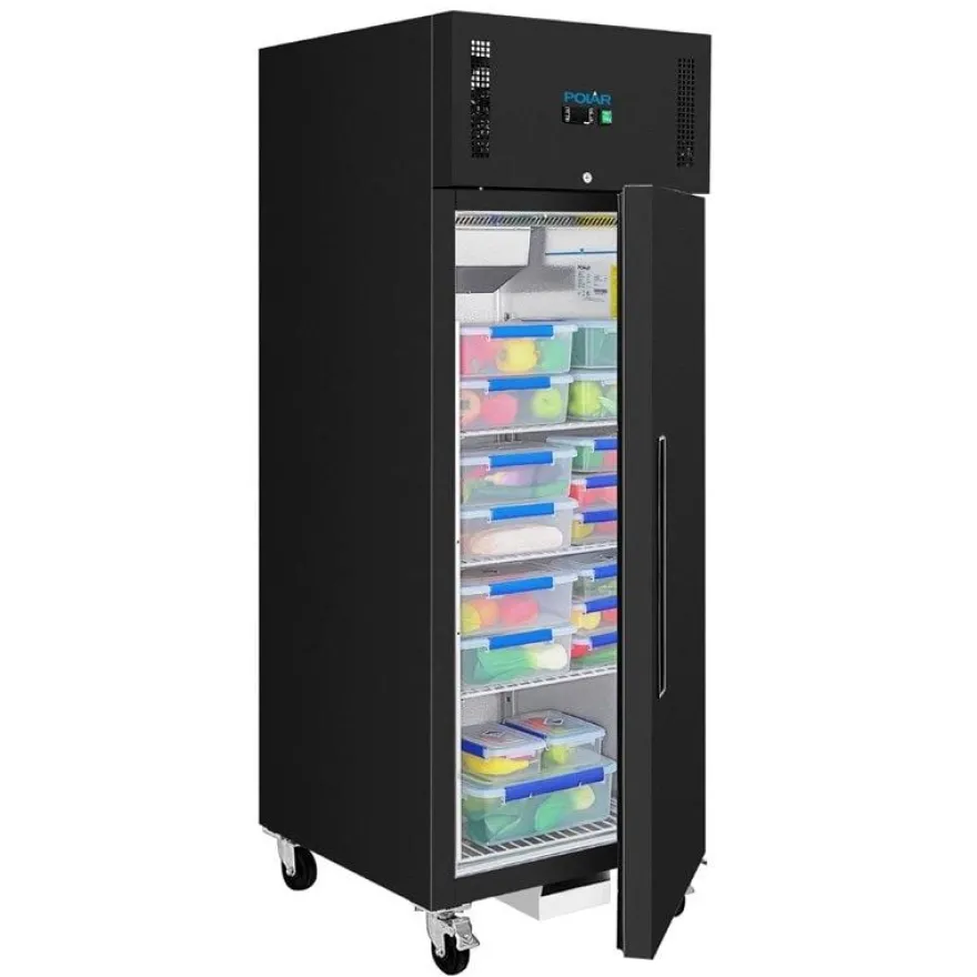 Polar G-Serie Gastro Kühlschrank 537 Liter, schwarz