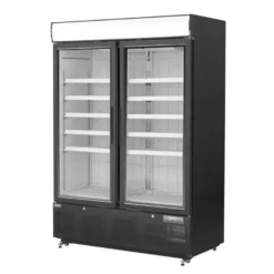 Polar G-Serie Gefrierschrank 920 Liter mit Glastür, schwarz