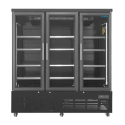 Polar G-Serie Gefrierschrank 1156 Liter mit Glastür, 3-türig, schwarz