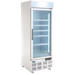 Polar G-Serie Gefrierschrank 412 Liter mit Glastür, weiß