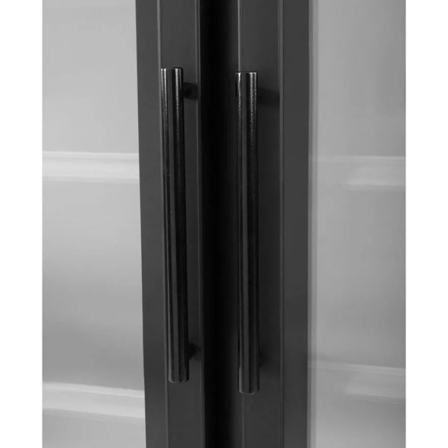 Polar G-Serie Gefrierschrank 744 Liter mit Glastür, 2-türig, schwarz