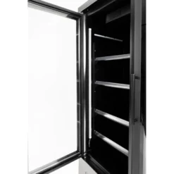 Polar G-Serie Gefrierschrank 744 Liter mit Glastür, 2-türig, schwarz
