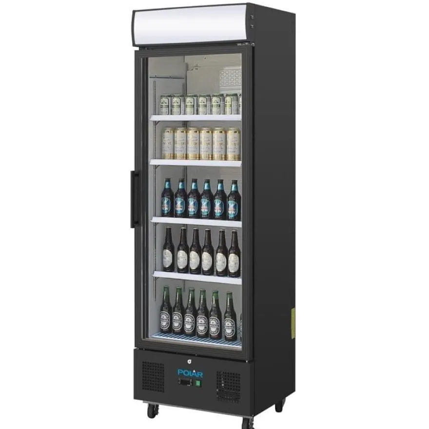 Polar G-Serie Getränkekühlschrank 368 Liter, schwarz