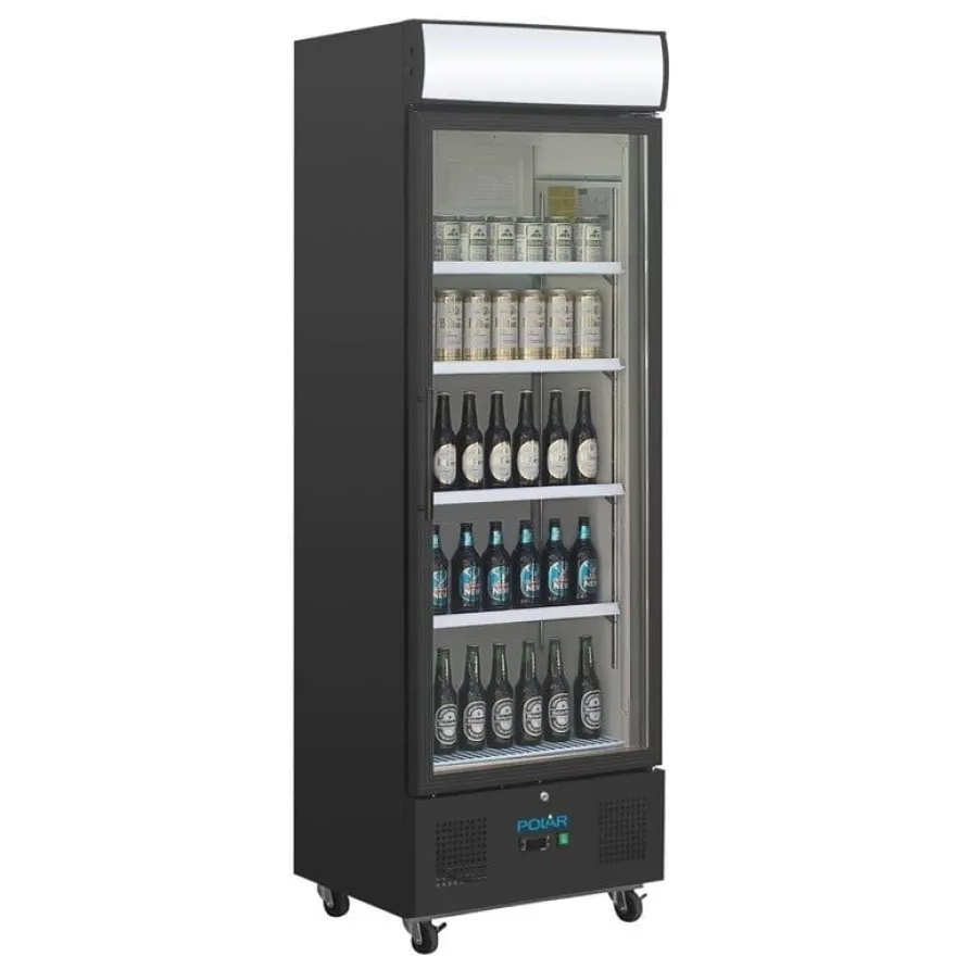 Polar G-Serie Getränkekühlschrank 368 Liter, schwarz