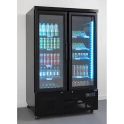Polar G-Serie Getränkekühlschrank 744 Liter 2-türig, schwarz