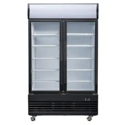 Polar G-Serie Getränkekühlschrank 950 Liter mit 2 Klapptüren, schwarz