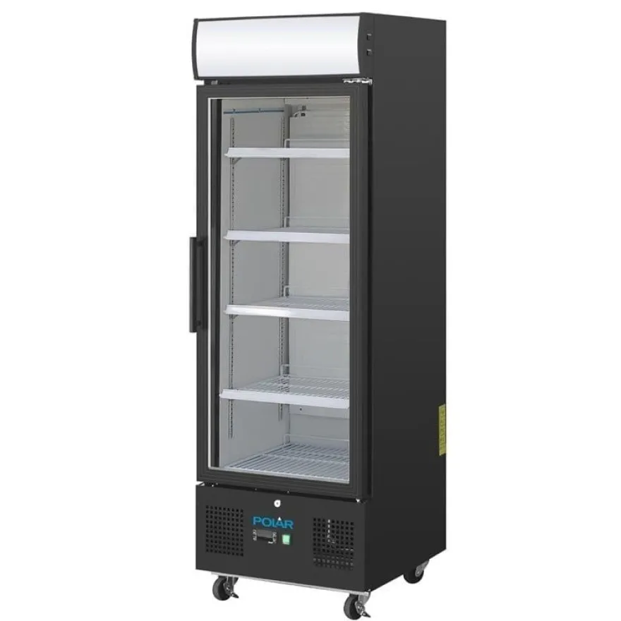 Polar G-Serie Getränkekühlschrank 218 Liter, schwarz
