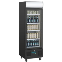 Polar G-Serie Getränkekühlschrank 218 Liter, schwarz