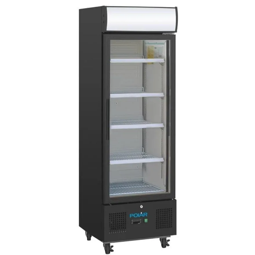 Polar G-Serie Getränkekühlschrank 218 Liter, schwarz