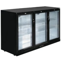 Polar G-Serie niedriges Modell Barkühlung drei Schwingtüren 320L